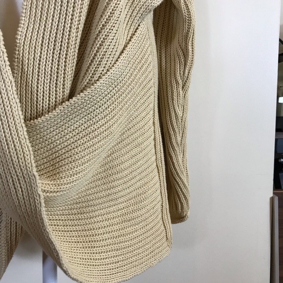 RARE Stella McCartney Oversized Buckle Knit Draped Cardigan Sweater - Picture 3 of 8